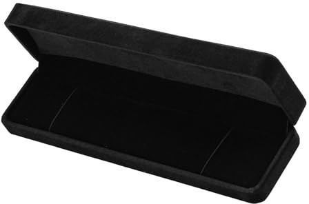 JMOOT Necklace Gift Box, Velvet Jewellery Bracelet Gift Box Rectangle Long Chain Necklace Display Case for Thanksgiving Birthday Gifts