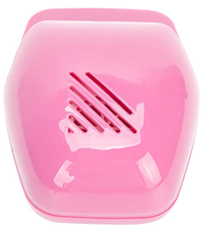 Generic Asciugatore per Smalto Professionale Asciugatore a Ventola Innocuo per Feste di Nail Art Compatto e Portatile 6,1 X 4,3 Pollici (PINK)