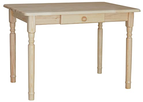 k koma Kiefer LACKIERT Esstisch Kiefer Holz (80 x 120 cm)