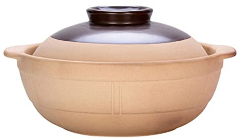 Stone Pot Bibimbap Cooking Korean Rice Cooker Ceramic Casserole Clay Earthenware Pot: Chinese Stew Pot Soup Pot Cooking Pot Stockpot with Lid Kitchen Cookware 750ml Earthenware Clay