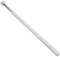 AERZETIX - C57484 - Lot de 10 Chevilles en Plastique à tête fraisée à ailettes Ø10x200 mm + 10 vis tirefonds Ø7x205 mm à collerette - Empreinte 6 pans clé 13 mm et Empreinte étoile TX40 en Acier