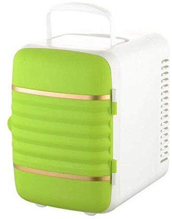 ABBNIA Mini réfrigérateur Portable, Refroidissement Silencieux, Faible consommation d'énergie, Compact, rétro, Autonome, 12 V, 220 V, pour Voitures, Maisons, Bureaux et dortoirs, Vert (Vert)