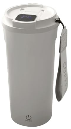Generico Per Agitazione: Per Agitazione Automatica, Taza Per Miscelazione | Bicchiere Elettrico Con Cannuccia, Automatica Da Caffè Con Coperchio, Magnetica In Acciaio Inossidabile, Dis