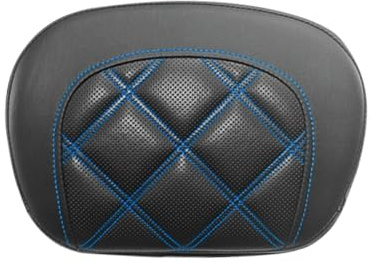 kudde Rhombus Avtagbart ryggstöd För Touring CVO Street Bob 1995-2024 | Passagerare Sissy Bar Ryggstöd Pad Motorcyklar Pillion Cushion