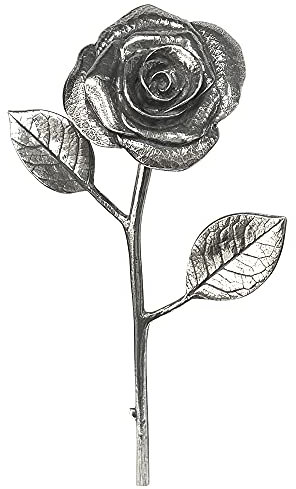 English Pewter Company 10th Tenth Tin Ten 10 Year Wedding Anniversary Everlasting Forever Rose Keepsake Gift [ANN101]