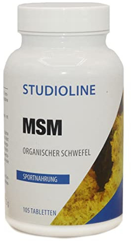 Compresse MSM | 105 capsule | Dosaggio massimo 5000 mg dose giornaliera | Zolfo organico | Metilsulfonilmetano
