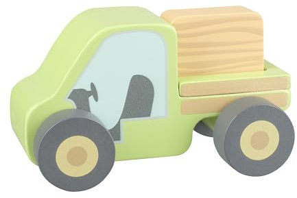Orange Tree Toys OTT07825 Wooden Truck Toy, Multicolour