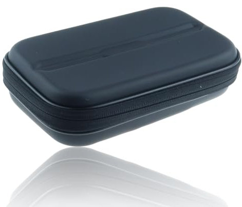 Cozevdnt Darttasche schwarz mit Haltesystem gegen, Hard-Case zum Schutz für 6 Steeldarts oder Softdarts, vielen Taschen für Dart Flights und weiteres Zubehör, Schäfte und mehr Dart Zubehör