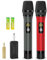 DigitConvert Kabelloses Mikrofon,UHF Funkmikrofone Dual Kabelloses Metall Dynamisches Mikro System mit wiederaufladbarem Empfänger Mikrofonset für PA System，DJs,Gesang,Reden,Kirche,Party,Hochzeit