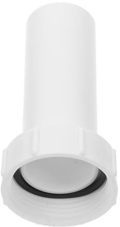 QUMIIRITY 1-1/4 Inch to 32mm Plastic Drain Pipe Connector Adapter Under Sink Waste Pipe Fitting for Kitchen and Bathroom Drain Hose Extension Hose Fitting