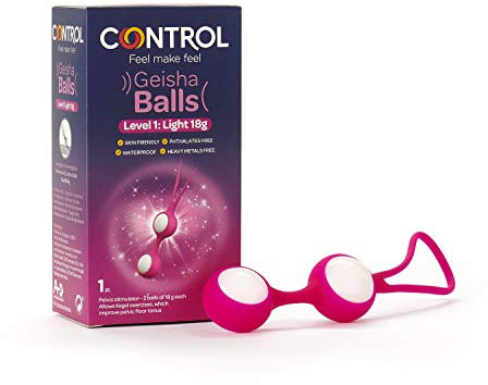 Control Palline Vaginali per Tonificazione Pavimento Pelvico GEISHA BALLS, LEVEL 1 Light 18 g