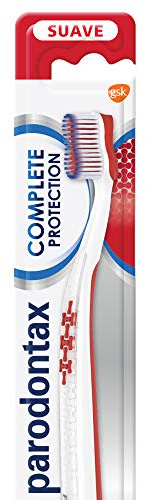 Parodontax Complete Protection, Cepillo de dientes Suave, Ayuda a Detener y Prevenir el Sangrado de Encías, Blanco.