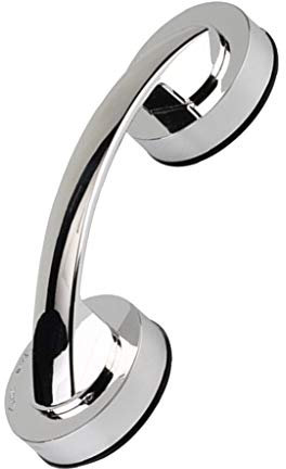 perfeclan Silber Sauggriff Wannengriff Haltegriff Duschgriff, Sicherheit und Stark, aus, 20 cm