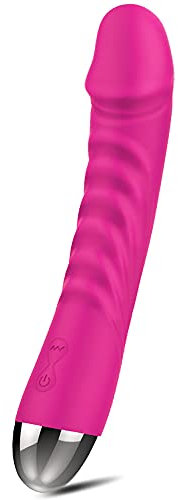G-Punkt Klassischer Vibrator,Realistische Dildo und Analvibratoren,Silikon für 10 Vibrationsmodi,Sexspielzeug für Die Frau und Paar