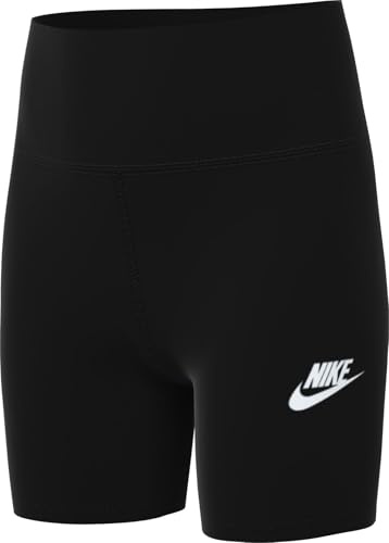 Nike Mädchen Fz5581-010_m Shorts, Black/White, M EU