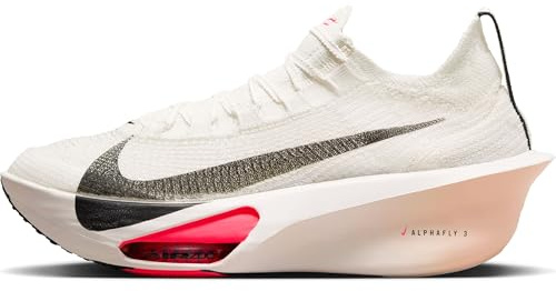 NIKE Men's Alphafly 3 Herren-straßenlaufschuh für Wettkämpfe Road Running Shoe, Sail Black Crimson Tint Guava Ice, 8 UK
