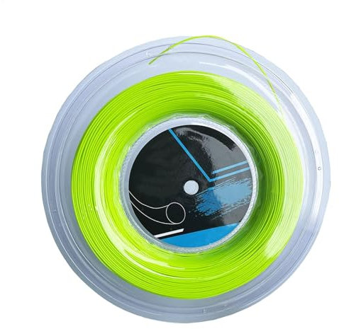 Cuerda de tenis, cordón absorbente de golpes, líneas de alta resistencia de 200 m, resistente para juegos de pelota, ideal para competición y entrenamiento, rendimiento mejorado para deportes de