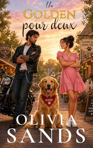 Un golden pour deux: Une romance contraires s’attirent dans une petite ville
