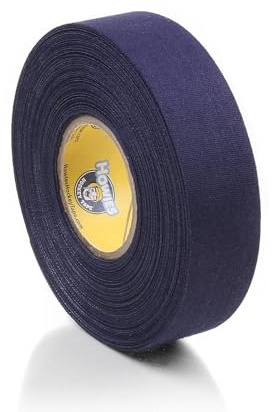 Schlägertape Profi Cloth Hockey Tape 25mm f. Eishockey farbig (Navy blau), 23 m