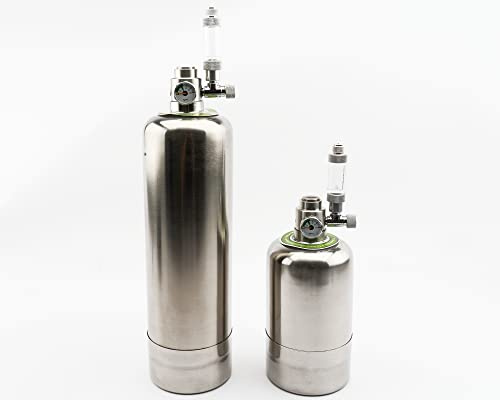 NatureHolic - Generador de CO2 I Nueva planta de CO2 I Bien ajustable y ajustable I Basado en ácido cítrico I Fácil de rellenar I 1 litro