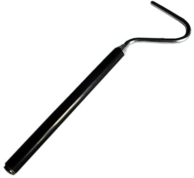 WOTEG Crochet à serpent, bâton à serpent professionnel | Accessoires serpent pour reptiles Longueur 16 à 68 cm Portable pour enlever les serpents à hochets