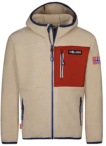 Trollkids Kids Aurlandsfjord Jacket 116, Desert