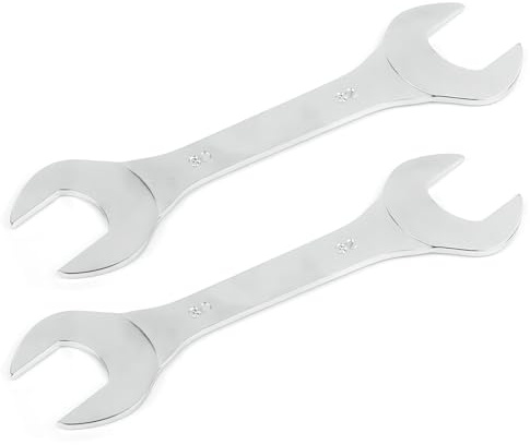 Aoktorkit 2 Pcs Double Open End Spanner,30mm x 32mm Chrome Vanadium Steel Wrench Super-Thin Open Ended Wrench Flat Spanner for Narrow Space,DIY,Pipeline,Repair Bicycle Repair and Home Maintance