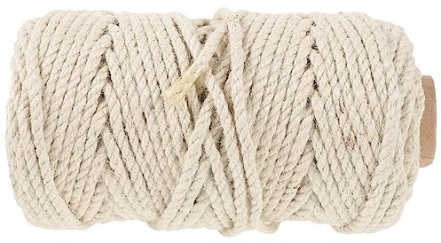 CIYODO Corde en Sisal pour Arbre À Chat - Remplacement des Griffoirs - 4 Mm Dépaisseur - 50 M De Longueur - Accessoire Décoratif Et Robuste pour Chat