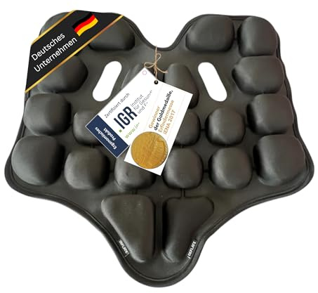TecSeat Innovation för Seating ortopedisk sittdyna SoftAirSeat PRO – resor, kontor, bil, flygning, tåg, stolkudde med 20 luftbubblor, individuellt justerbar