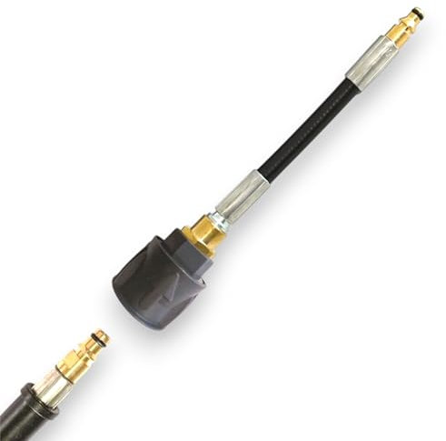 M&M Smartek Adaptador de alta presión 2 en 1 para Nilfisk/Alto y Kärcher Quick Connect – M22 x 1,5 rosca interior y exterior – Acoplamiento rápido para limpiadores de alta presión, mangueras y