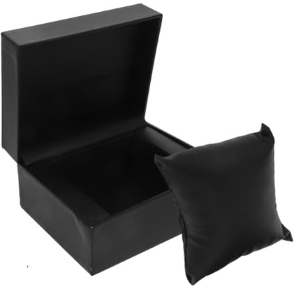 VALICLUD Estuche Organizador de Relojes para Hombre Caja de Almacenamiento de PU Duradero Compacto y Portátil Protección contra Arañazos para Viaje y Diario Casa u Oficina