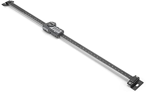 Ycauty Digital displaylinjal, högkvalitativ exakt mätmätare för svarvutgång 0–400 mm aluminiumlegering