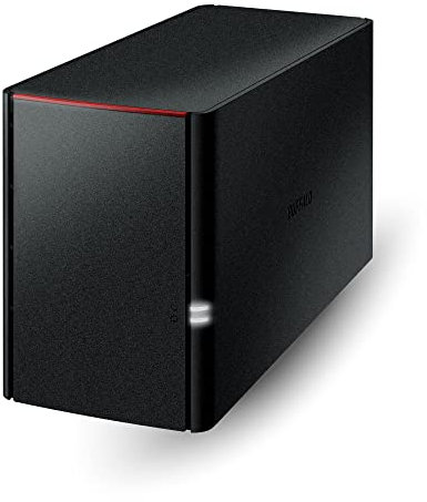 BUFFALO LinkStation SoHo 220 8TB 2-Bay NAS Network Attached Storage with HDD Hard Drives Included NAS Storage That Works as Small Office and Home Cloud or Network Storage Device for Home Office
