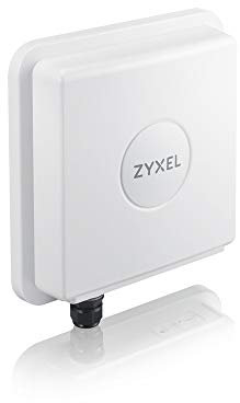 Zyxel 4G LTE-A Outdoor-Router mit PoE | Direktionale 4x4 MIMO Hochleistungsantennen für Langstrecken | Fernverwaltung | IP68 für den Außenbereich geeignet [LTE7480-M804]