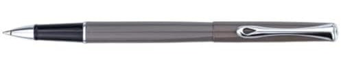 DIPLOMAT - D40704030 - Tintenroller Traveller - Grau Taupe - Schick und elegant - 5-Jahre-Garantie - Langlebig - Grau Taupe