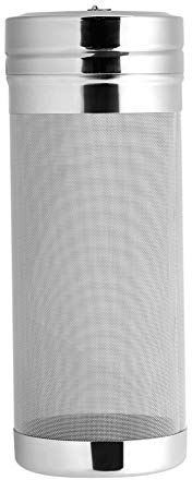 Hopfensieb aus Edelstahl, 300 μm Brühfilter, Kaffeefilter für Heimkaffeetrichter, Trockenfilterkartusche, 7 x 18 cm