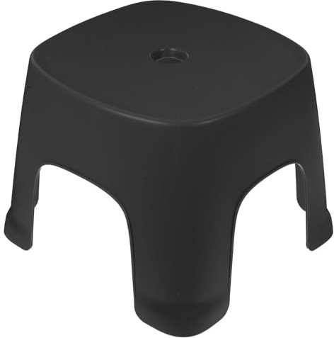PRETYZOOM Toilet Step Stool Plastic Foot Stool for Toilet Use Bathroom Step for Adults and Kids Supports Natural Squatting Position Suitable for Bedroom Kitchen and Bathroom