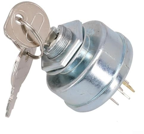 Pizgear Interrupteur d'allumage for Tondeuse à Gazon 3 Positions 5 bornes – Remplacement for STD365402, Scag 48017, 925-0267, Snapper 27698, etc. Interrupteur à clé pour Tondeuse à Gazon