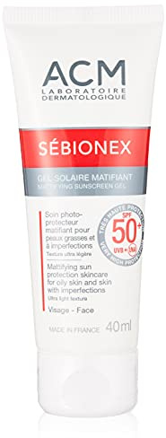 Laboratoire ACM Sébionex Mattifying Sunscreen Gel SPF 50+ 40ml