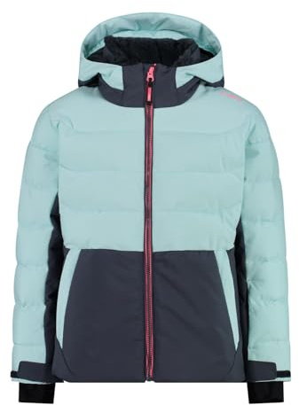 CMP Mädchen Skijacke aus Twill, Acqua, 140