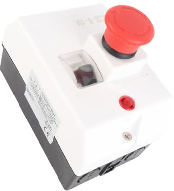 Disjoncteur Moteur 6-10A avec Arrêt d'Urgence IP55 230-690V pour Protection Industrielle et Automatisation