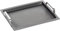 AMT Gastroguss Klaus grillt Gastronorm - Grillplatte GN 1/2 glatt, nicht induktionsgeeignet, 26,5 cm x 32,5 cm, 2 cm hoch, mit Edelstahlgriffen, Lotan® Antihaft-Veredelung, AMZN-KG-22733-G