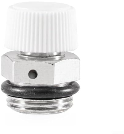 Radiator Bleed Valve Set of 2, Automatic Heater Bleeder Air Release Valves for Central Heating Systems, Rust‑Resistant Construction, Compatible with(Copper 3/8)