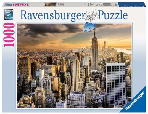 Ravensburger Puzzle 19712 - Großartiges New York - 1000 Teile Puzzle für Erwachsene und Kinder ab 14 Jahren, Stadt-Puzzle von New York