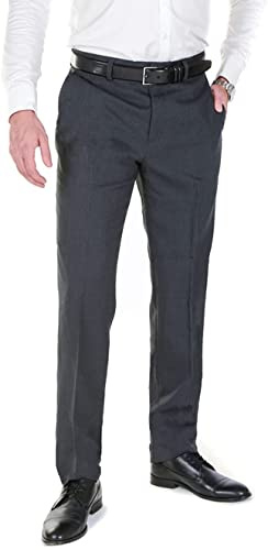Mens Fashion – Traje de pantalón con pinzas para hombre, en tallas grandes y normales (tallas 23 – 33/44 – 62), varios colores gris 52