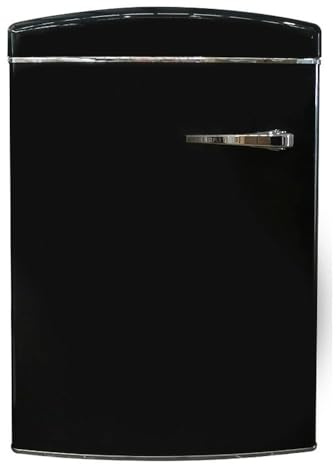 Equator Conserv 3.2 cu. ft. Retro Convertible Freezer-Refrigerator Frost Free in Black