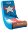 X-Rocker - Official Marvel Captain America Video Rocker Icon Gaming Chair, Red, High Back, Armless, Faux Leather, Indoor Use Only