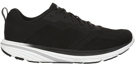 MBT Wave III LACE UP Sportschuhe für Damen. Bequeme und anatomische Freizeitschuhe. Physiologisches Schuhwerk für Komfort und Stabilität mit gebogener Sohle. Sneakers zum Laufen und Gehen. Schwarz