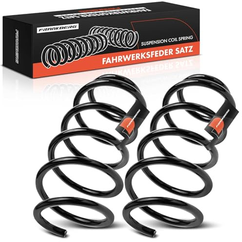 Frankberg 2x Muelles de Suspensión Eje delantero Compatible con Meriva B MPV S10 Zafira B Furgoneta/MPV A05 Zafira/Zafira Family B A05 Replace# 93185136