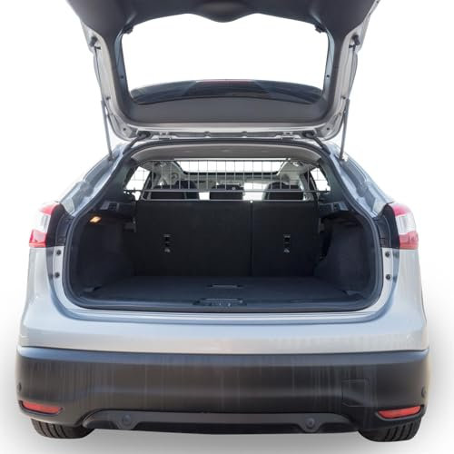 Travall Hundegitter Kompatibel mit Nissan Qashqai (2013-2021) Rogue Sport (2017-2019) Panoramadach Fahrzeugspezifischer GepäckschutzTrenngitter Ladungsteiler Hochbelastbare Auto Hundesperre